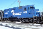 Conrail GP 35 CR #2272 in coal train power.